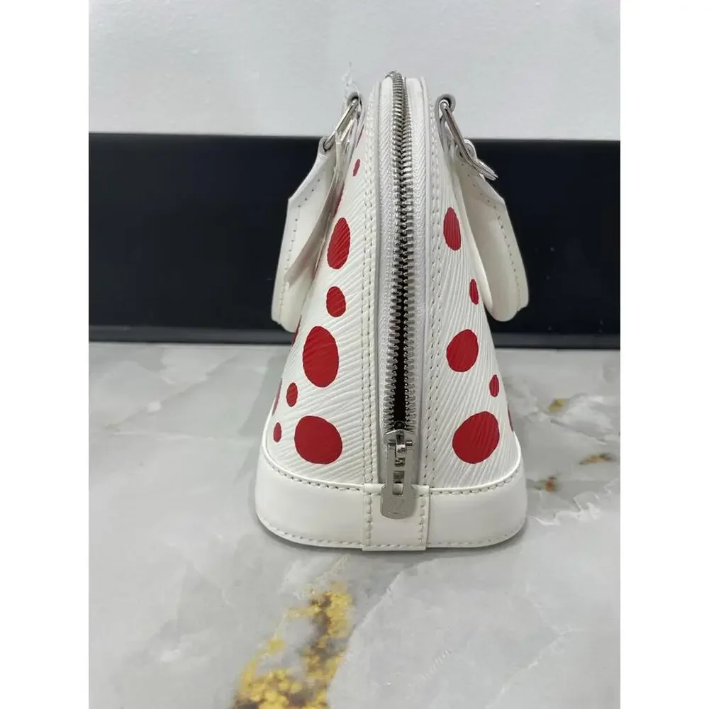 Louis Vuitton x YK White/Red Epi Alma BB - Picture 10 of 10